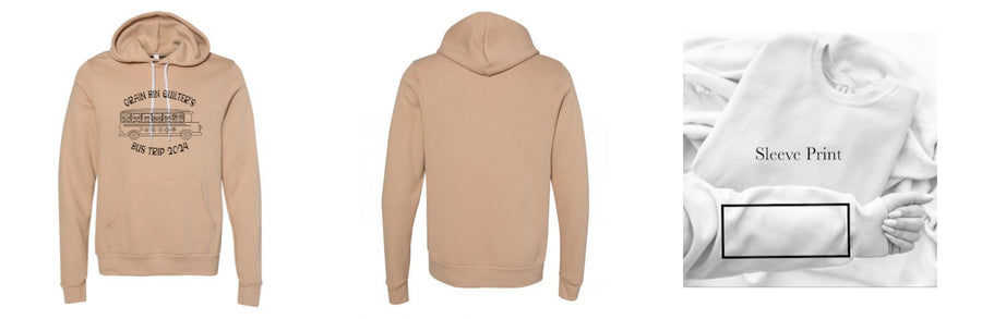 Fleece Hoodie - Design Your Own