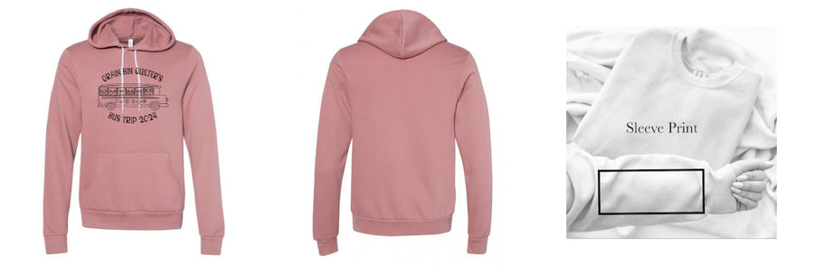 Fleece Hoodie - Design Your Own