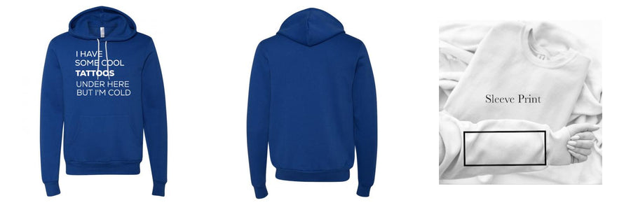 Fleece Hoodie - Design Your Own