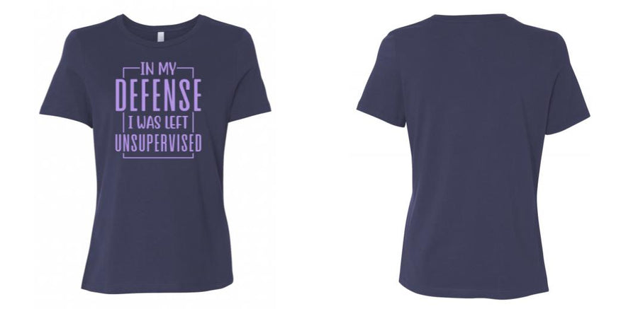 Bella Canvas Women's Relaxed Crew Neck T-Shirt - Design Your Own