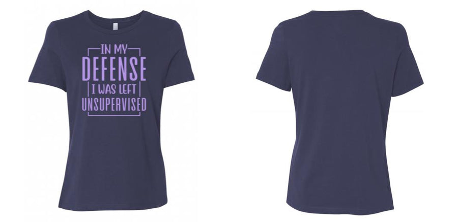 Bella Canvas Women's Relaxed Crew Neck T-Shirt - Design Your Own