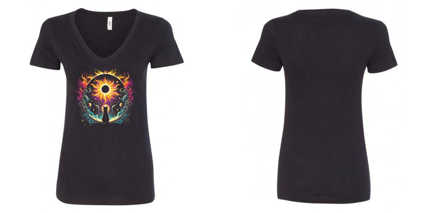 Next Level - Women's Ideal V-Neck T-Shirt - Design Your Own
