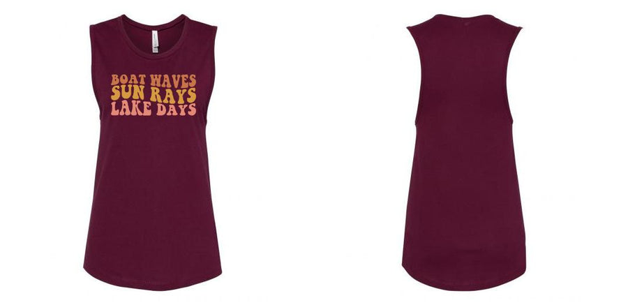 Women's Jersey Muscle Tank - Design Your Own