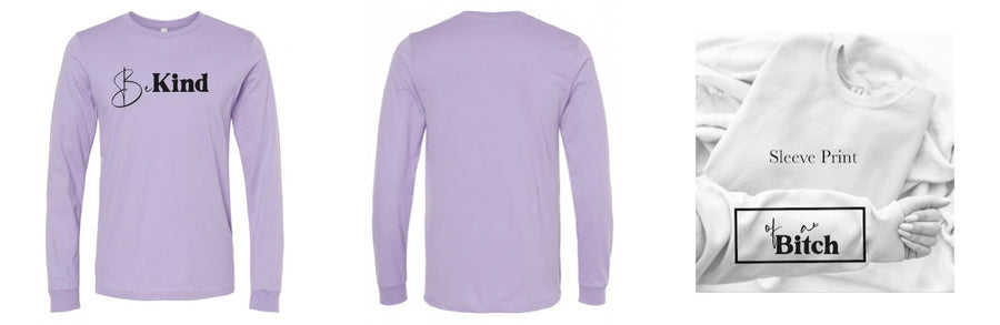 Long Sleeve T-Shirt - Design Your Own