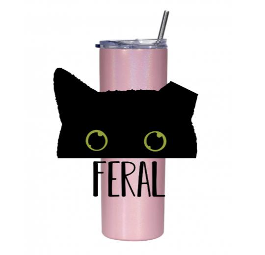 20oz Shimmer Skinny Tumbler --- Design Your Own
