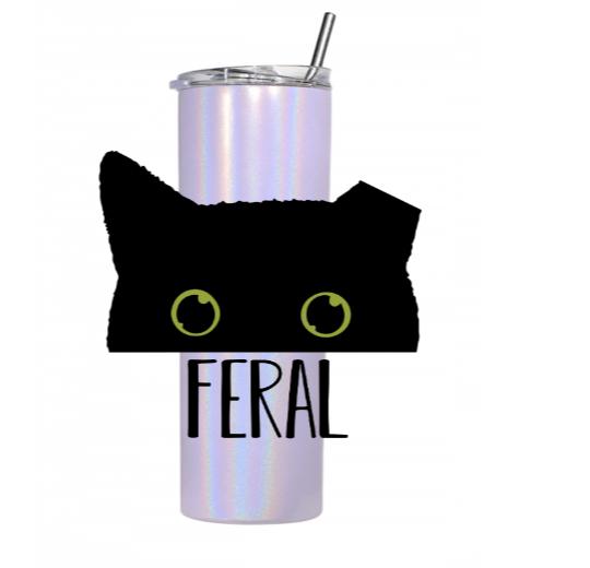 20oz Shimmer Skinny Tumbler --- Design Your Own