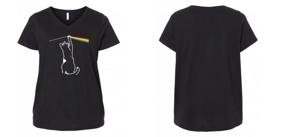 Curvy V-Neck - Design Your Own