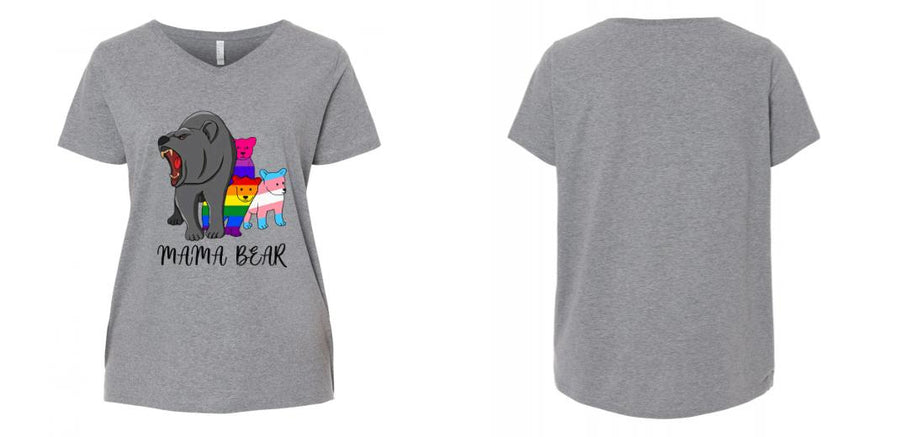 Curvy V-Neck - Design Your Own