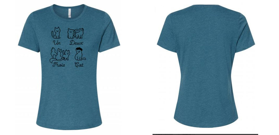 Bella Canvas Women's Relaxed Crew Neck T-Shirt - Design Your Own