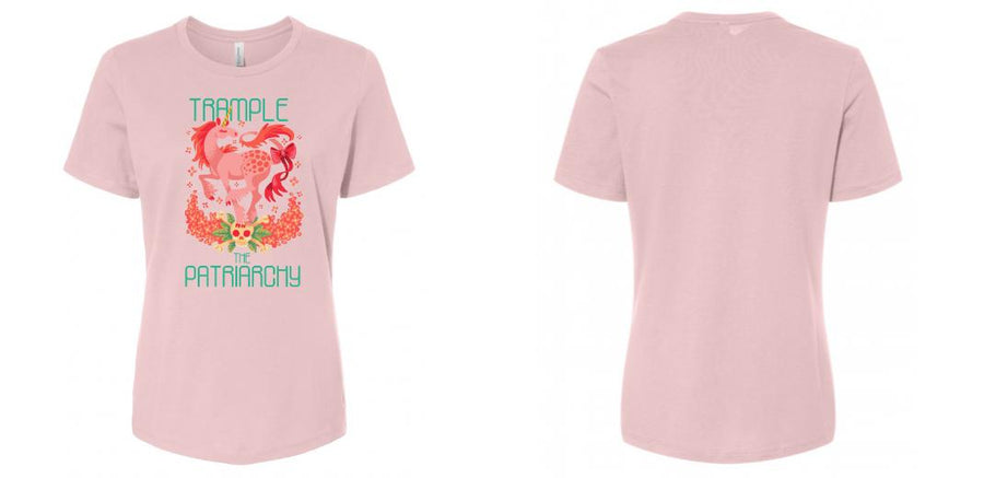 Bella Canvas Women's Relaxed Crew Neck T-Shirt - Design Your Own