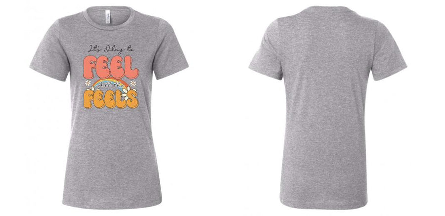 Bella Canvas Women's Relaxed Crew Neck T-Shirt - Design Your Own
