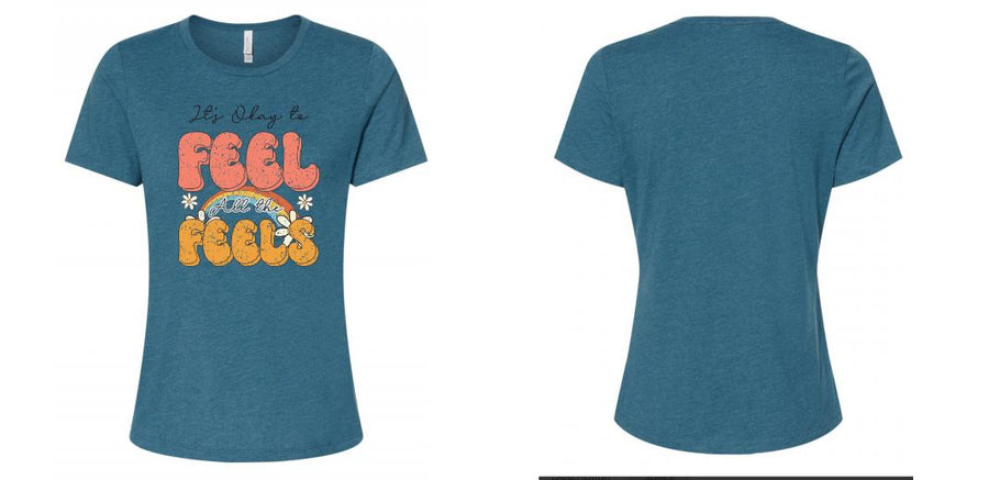 Bella Canvas Women's Relaxed Crew Neck T-Shirt - Design Your Own