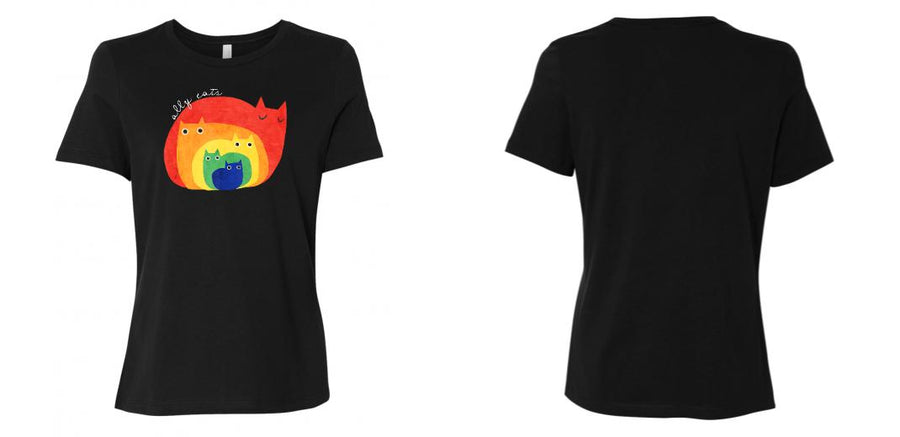 Bella Canvas Women's Relaxed Crew Neck T-Shirt - Design Your Own