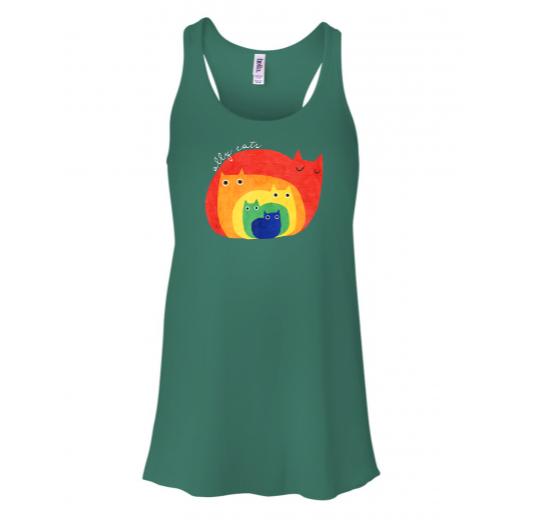 Flowy Racerback Tank - Design Your Own