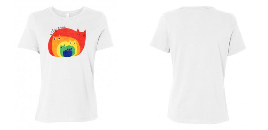 Bella Canvas Women's Relaxed Crew Neck T-Shirt - Design Your Own
