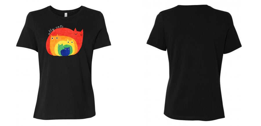 Bella Canvas Women's Relaxed Crew Neck T-Shirt - Design Your Own
