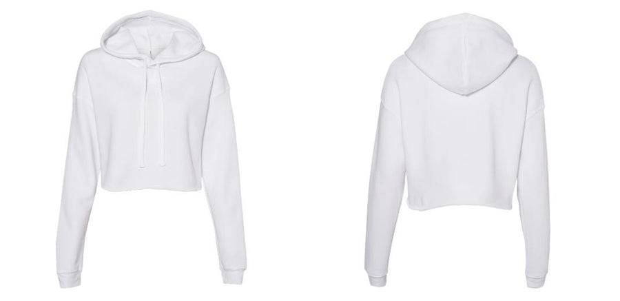 BELLA + CANVAS - Women's Crop Fleece Hoodie - Design Your Own
