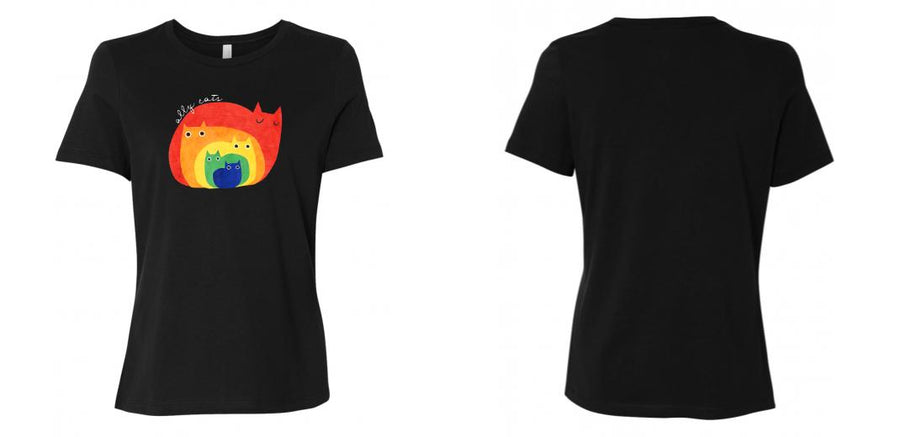 Bella Canvas Women's Relaxed Crew Neck T-Shirt - Design Your Own