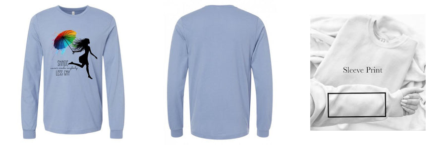 Long Sleeve T-Shirt - Design Your Own