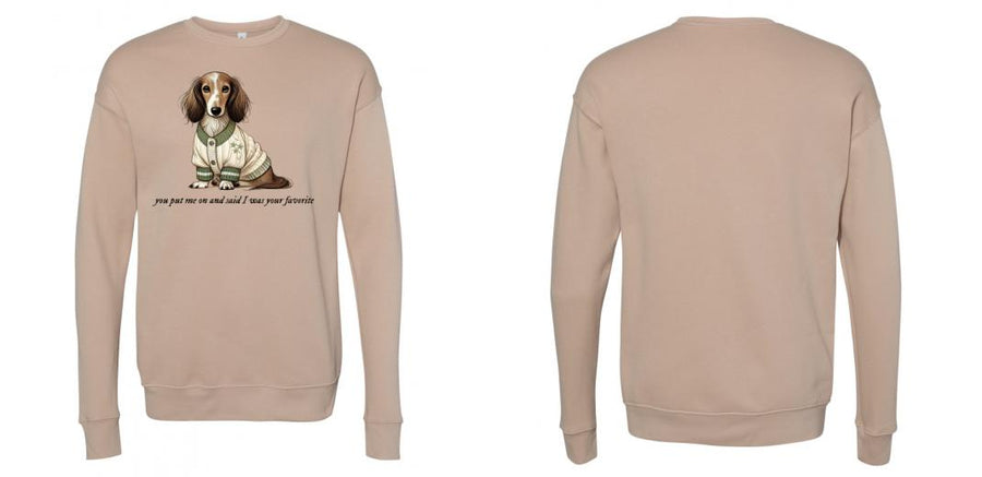 BELLA + CANVAS - Sponge Fleece Drop Shoulder Crewneck Sweatshirt - Design Your Own