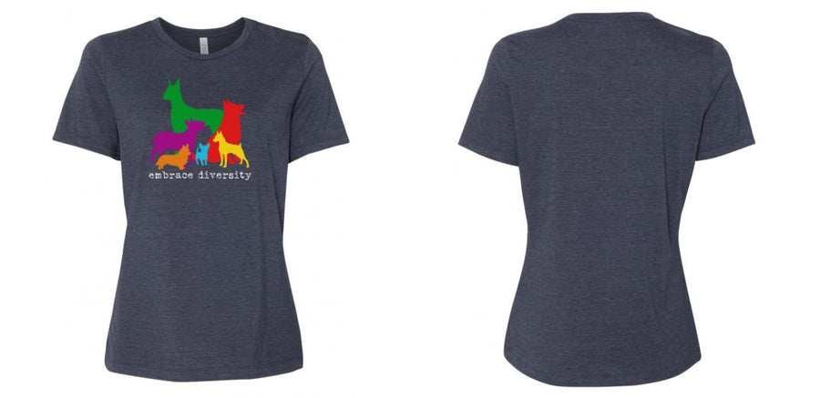 Bella Canvas Women's Relaxed Crew Neck T-Shirt - Design Your Own