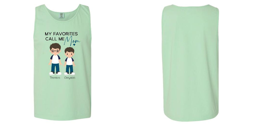 Comfort Colors - Garment-Dyed Heavyweight Tank Top - Design Your Own