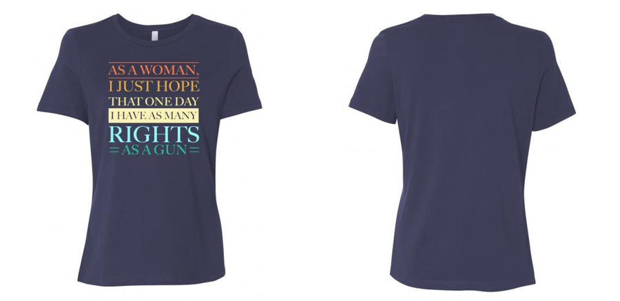Bella Canvas Women's Relaxed Crew Neck T-Shirt - Design Your Own