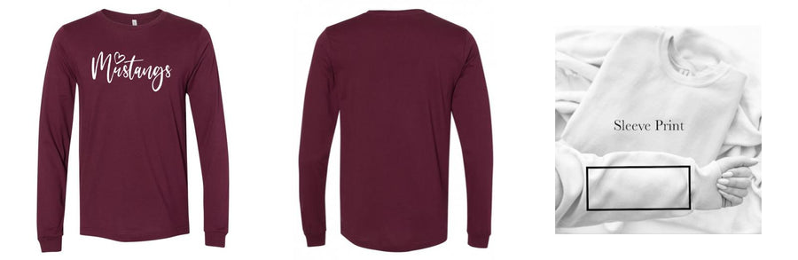 Long Sleeve T-Shirt - Design Your Own
