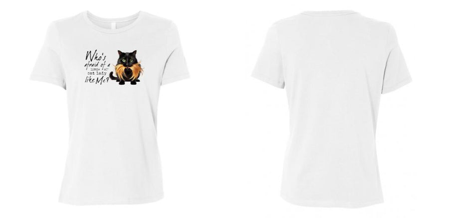 Bella Canvas Women's Relaxed Crew Neck T-Shirt - Design Your Own