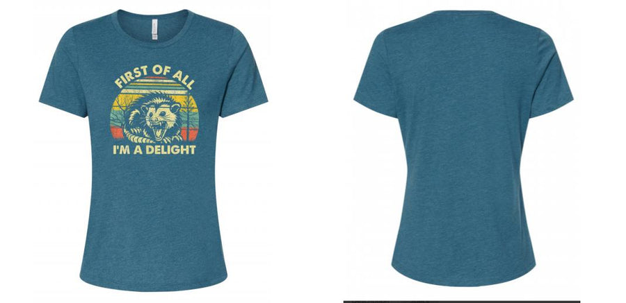Bella Canvas Women's Relaxed Crew Neck T-Shirt - Design Your Own