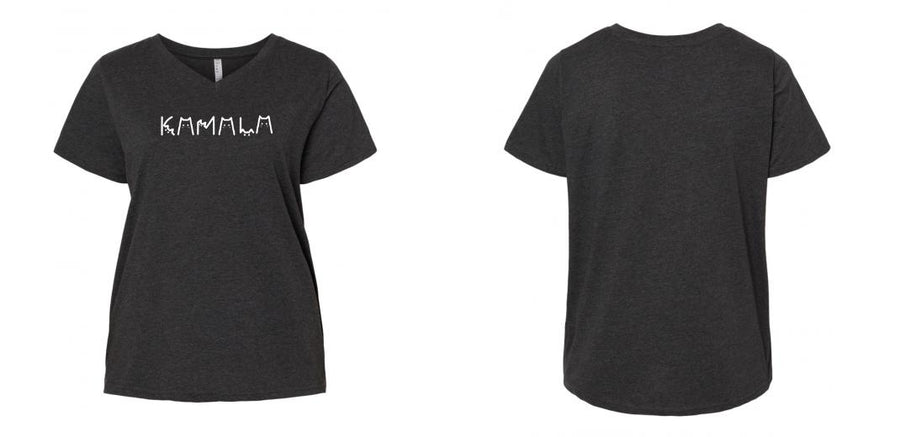 Curvy V-Neck - Design Your Own