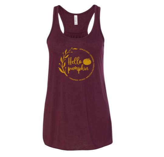 Flowy Racerback Tank - Design Your Own