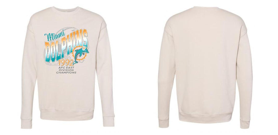 BELLA + CANVAS - Sponge Fleece Drop Shoulder Crewneck Sweatshirt - Design Your Own