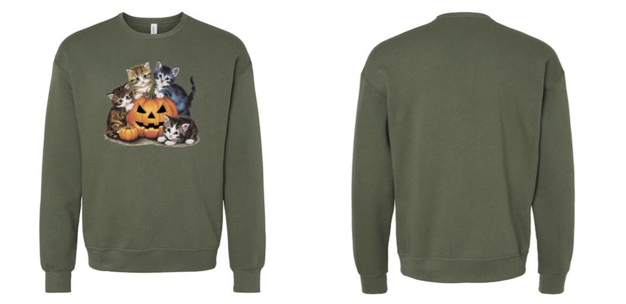BELLA + CANVAS - Sponge Fleece Drop Shoulder Crewneck Sweatshirt - Design Your Own