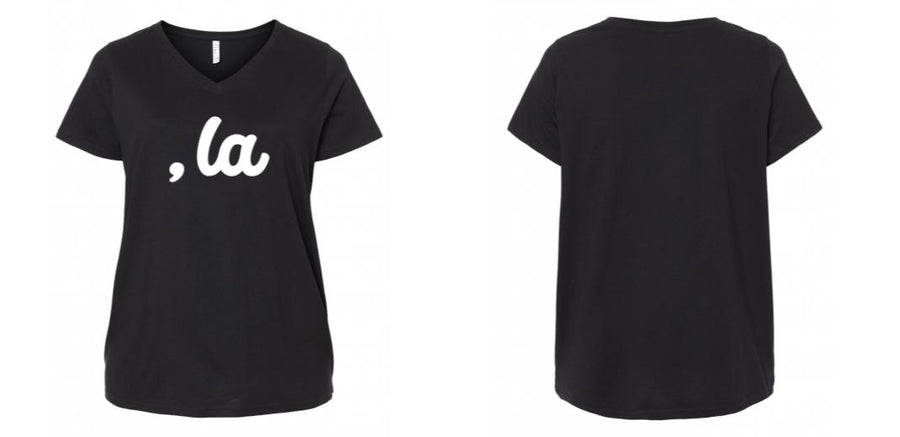 Curvy V-Neck - Design Your Own