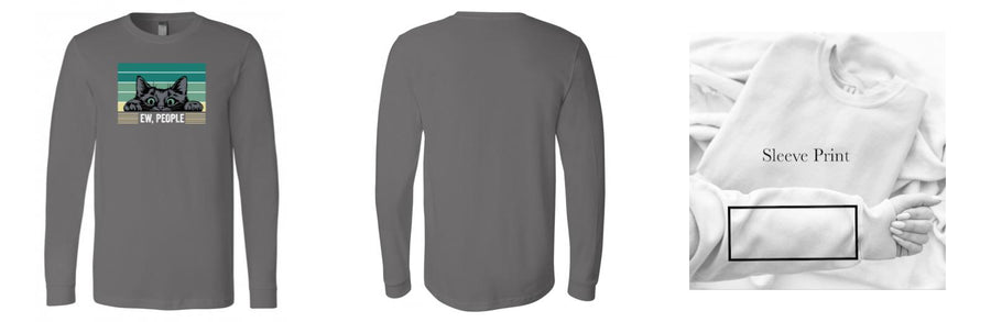 Long Sleeve T-Shirt - Design Your Own