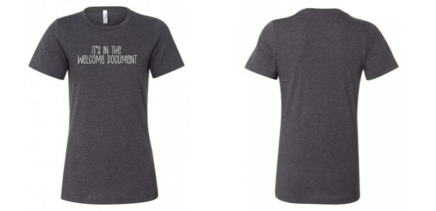 Bella Canvas Women's Relaxed Crew Neck T-Shirt - Design Your Own