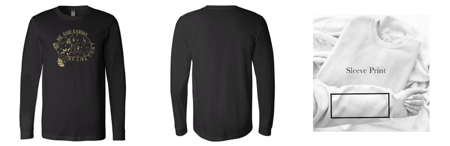 Long Sleeve T-Shirt - Design Your Own