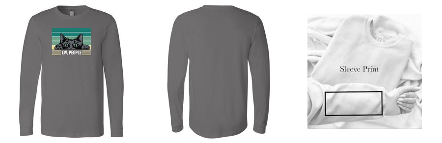 Long Sleeve T-Shirt - Design Your Own