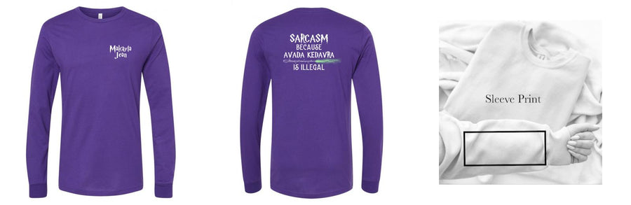 Long Sleeve T-Shirt - Design Your Own