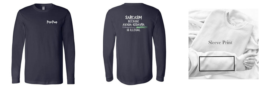 Long Sleeve T-Shirt - Design Your Own