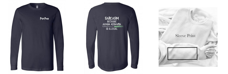 Long Sleeve T-Shirt - Design Your Own