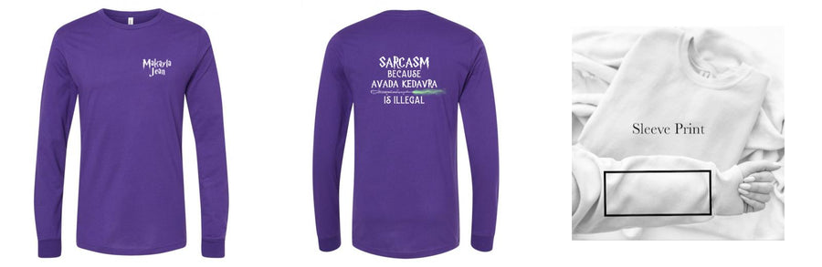 Long Sleeve T-Shirt - Design Your Own
