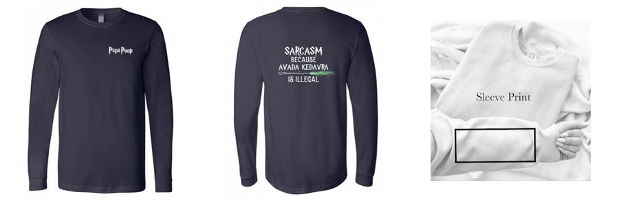 Long Sleeve T-Shirt - Design Your Own