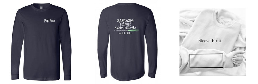 Long Sleeve T-Shirt - Design Your Own