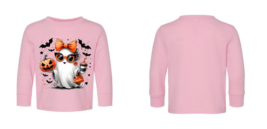 Toddler Long Sleeve Cotton Jersey Tee --- Design Your Own
