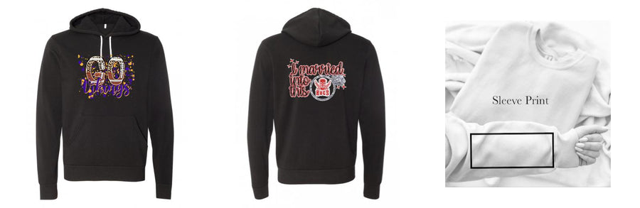 Fleece Hoodie - Design Your Own