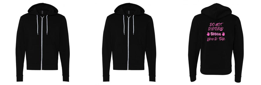 Unisex Fleece Zip Up - Design Your Own