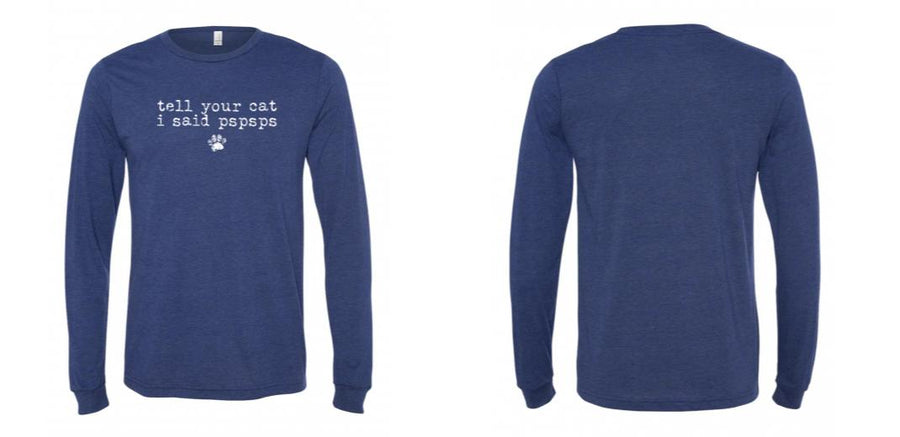 Unisex Triblend Long Sleeve Tee - Design Your Own
