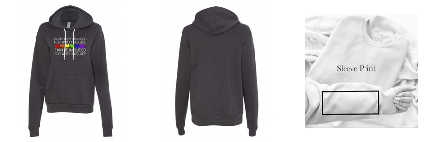 Fleece Hoodie - Design Your Own
